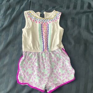 3-6 month baby girl Romper onesie